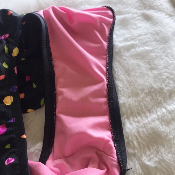 Anne Cole Women’s Floral Shirred Bandeau One-Piece Halter Strap Swimsuit Size 8 - Picture 11 of 13